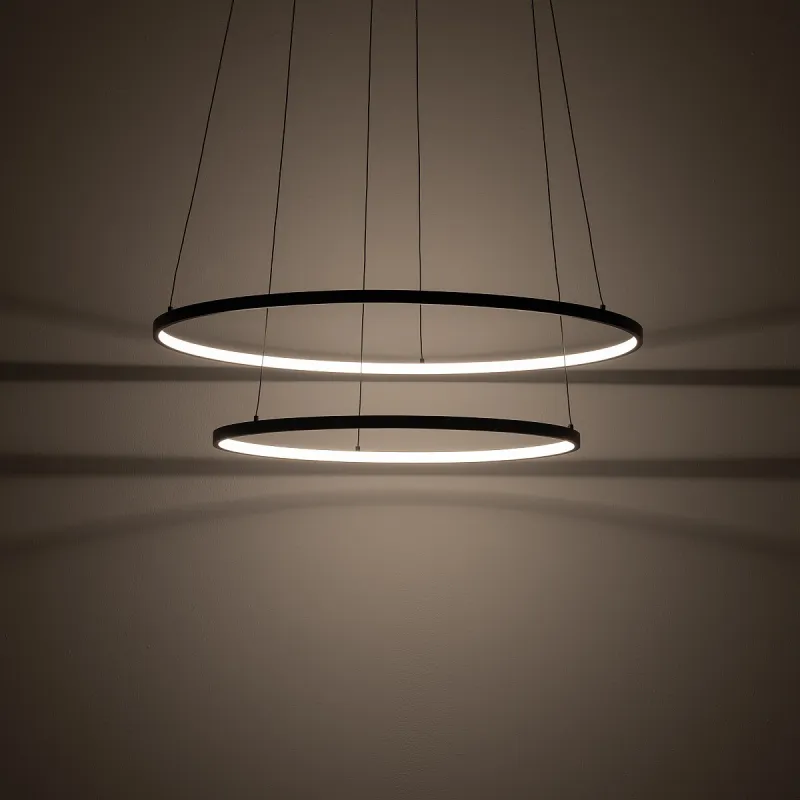 Lustra 11647 Nowodvorski, Minimalist, Led, Negru