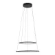 Lustra 11647 Nowodvorski, Minimalist, Led, Negru
