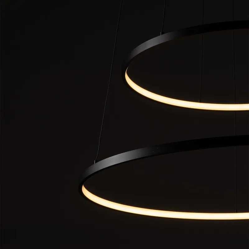 Lustra 11647 Nowodvorski, Minimalist, Led, Negru