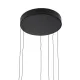 Lustra 11647 Nowodvorski, Minimalist, Led, Negru