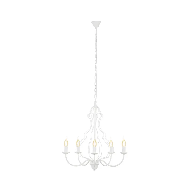Candelabru Margaret 6330 Nowodvorski E14, Alb, Polonia