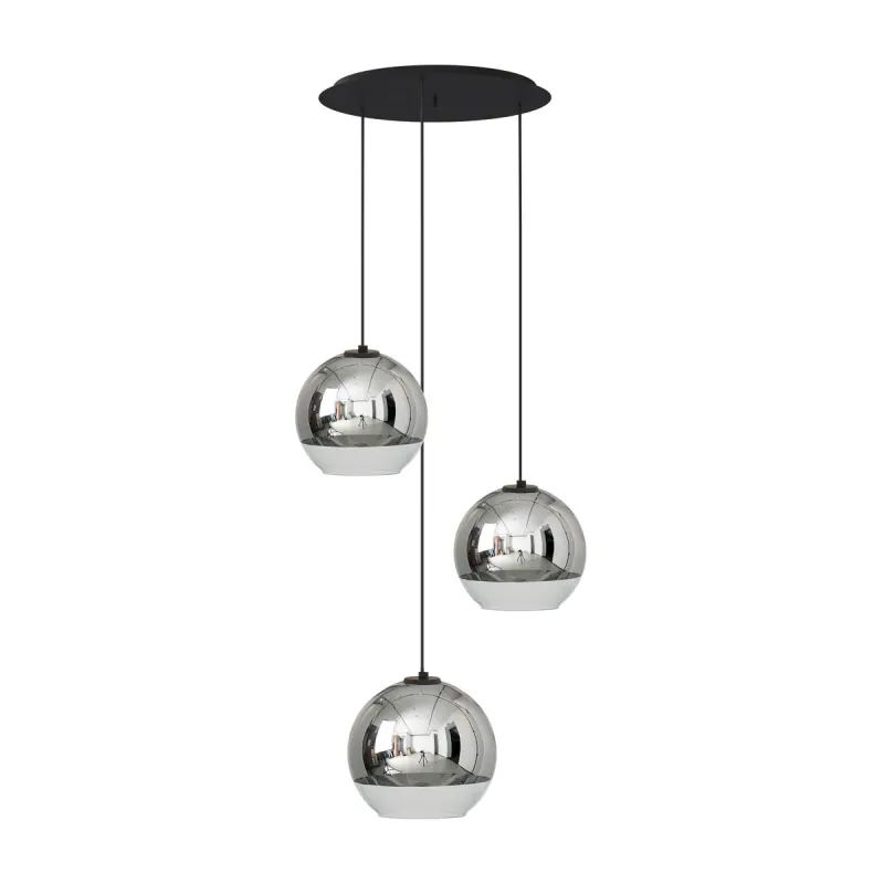 Suspensie Globe Plus 7607 Nowodvorski E27, Crom, Polonia