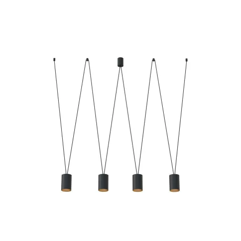 Suspensie More Tone 7814 Nowodvorski GU10, Negru, Polonia