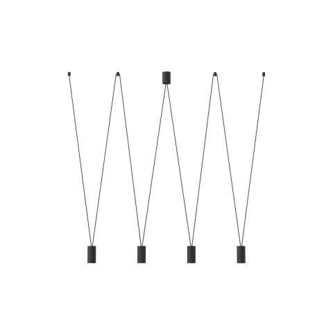 Suspensie More Eye 7822 Nowodvorski GU10, Negru, Polonia