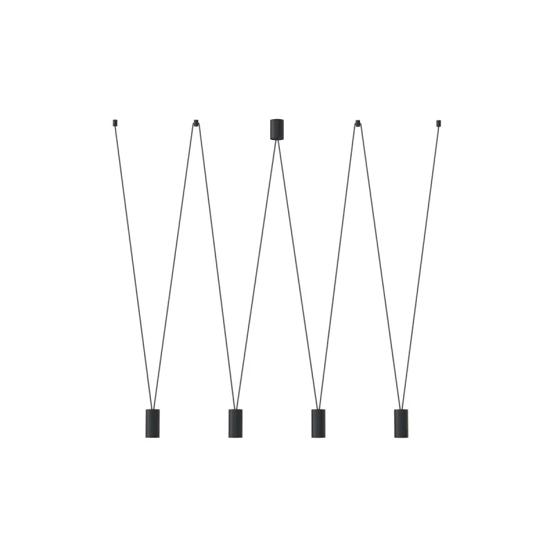 Suspensie More Eye 7822 Nowodvorski GU10, Negru, Polonia