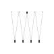 Suspensie More Eye 7822 Nowodvorski GU10, Negru, Polonia