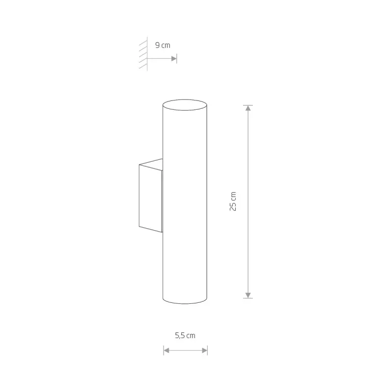 Aplica Eye Wall 8073 Nowodvorski GU10, Alb, Polonia