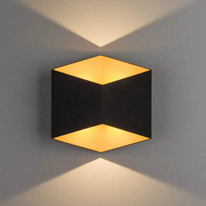 Aplica Exterior Triangles Led 8141 Nowodvorski LED, Negru, Polonia