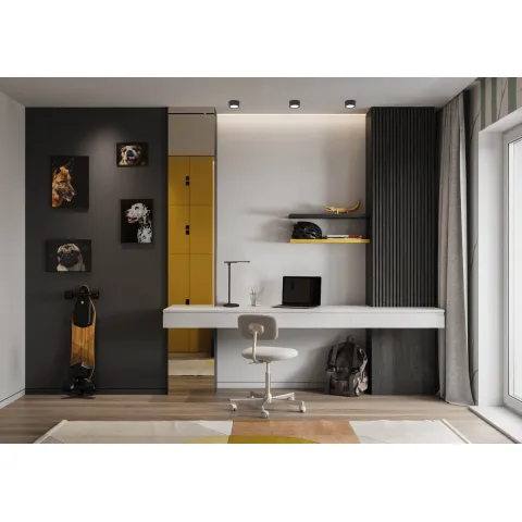 Spot Aplicat Flea 8203 Nowodvorski GX53, Negru, Polonia