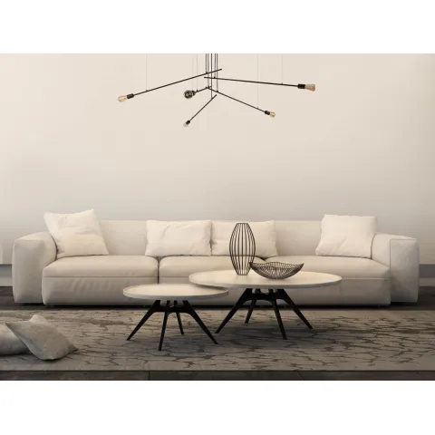 Candelabru Pile 9127 Nowodvorski E27, Negru, Polonia