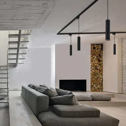 Pendul Sina 1 Faza Profile Eye 9338 Nowodvorski GU10, Negru, Polonia