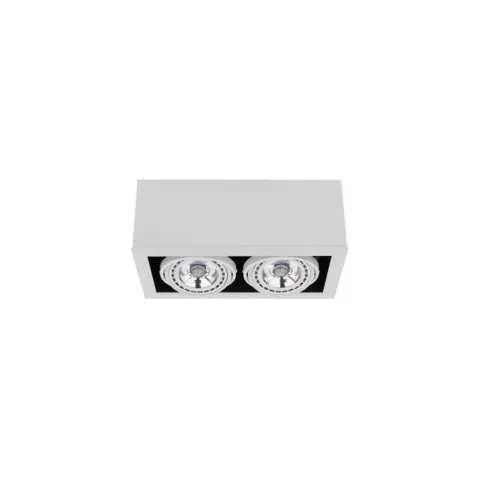 Spot Aplicat Box Es111 9472 Nowodvorski GU10, Alb, Polonia