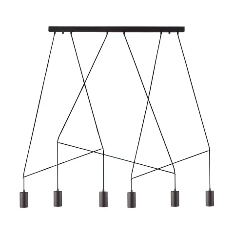 Suspensie Imbria 9675 Nowodvorski GU10, Negru, Polonia