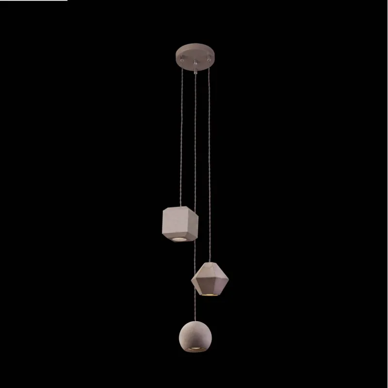 Suspensie Geometric 9695 Nowodvorski GU10, Gri, Polonia