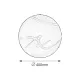 Plafoniera 1819 Soley Rabalux, Clasic, E27, Alb