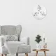 Plafoniera 1847 Bloomy Rabalux, Clasic, E27, Alb
