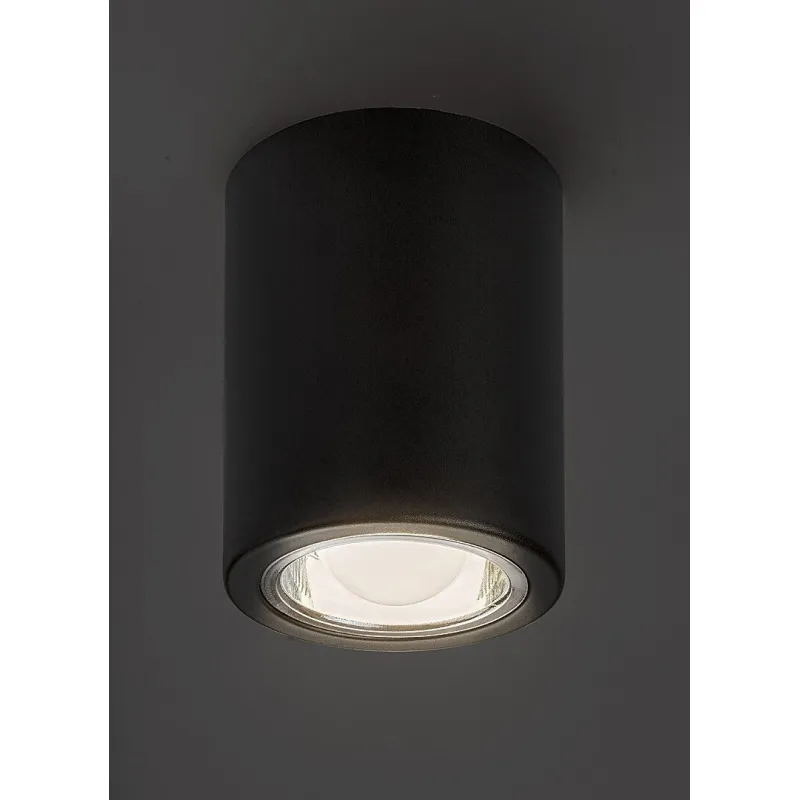 Plafoniera 2055 Kobald Rabalux, Minimalist, E27, Negru-Mat