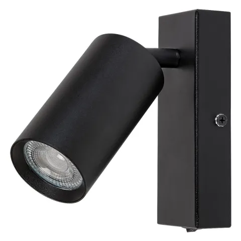 Aplica 2084 Solo Rabalux, Minimalist, Gu10, Negru
