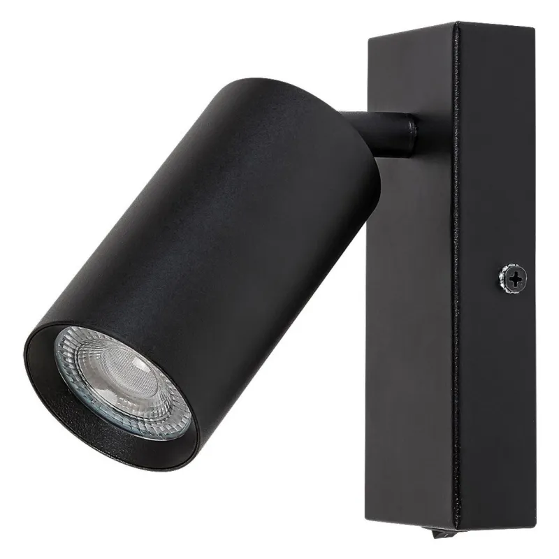 Aplica 2084 Solo Rabalux, Minimalist, Gu10, Negru