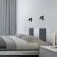Aplica 2084 Solo Rabalux, Minimalist, Gu10, Negru