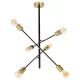 Lustra 2104 Lanny Rabalux, Industrial, E27, Negru