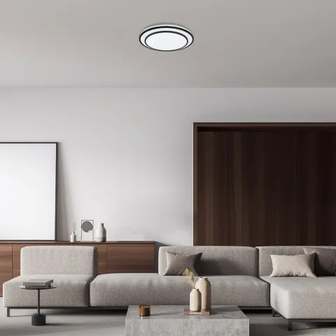 Plafoniera 2130 Lupita Rabalux, Minimalist, Led, Negru