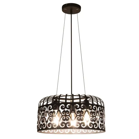 Lustra 2158 Alessandra Rabalux, Vintage-Romantic, E27, Negru-Mat