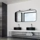 Aplica Baie 2166 Evan Rabalux, Modern, Led, Negru-Mat