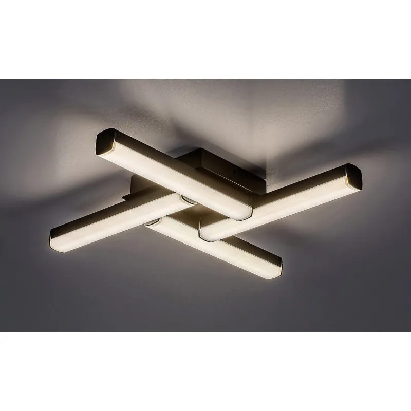 Plafoniera 2168 Evan Rabalux, Modern, Led, Negru-Mat