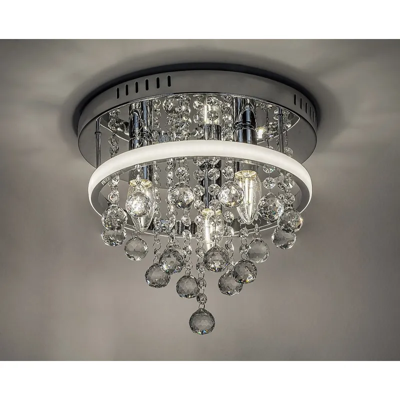 Candelabru 2236 Pallas Rabalux, Clasic, E14, Crom