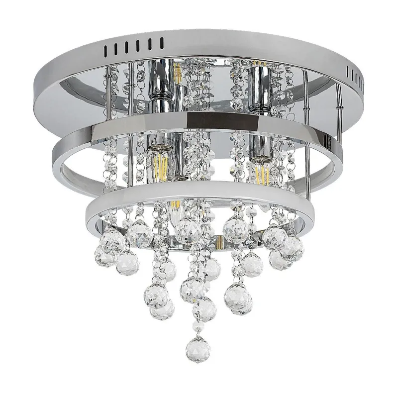 Candelabru 2237 Pallas Rabalux, Clasic, E14, Crom