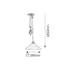 Candelabru 2706 Marian Rabalux, Clasic, E27, Bronz