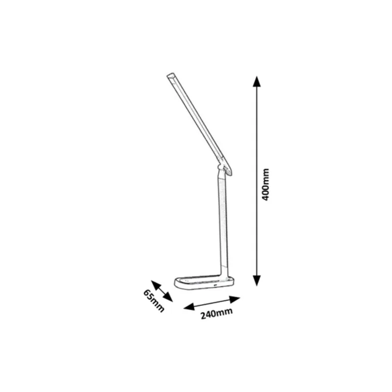 Lampa de birou 3349 Misha Rabalux, Modern, Led, Alb