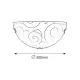 Aplica 3851 Harmony Lux Rabalux, Clasic, E27, Crom