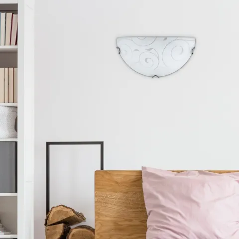 Aplica 3851 Harmony Lux Rabalux, Clasic, E27, Crom