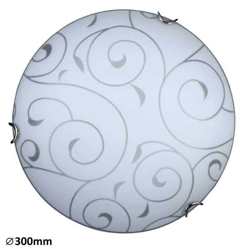 Plafoniera 3852 Harmony Lux Rabalux, Clasic, E27, Crom