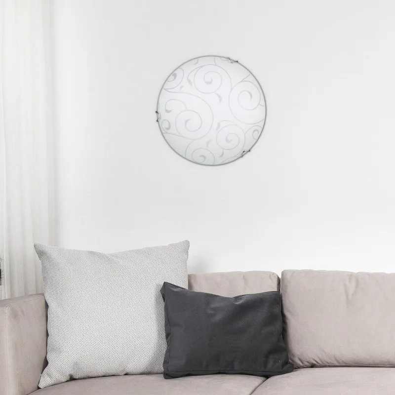 Plafoniera 3852 Harmony Lux Rabalux, Clasic, E27, Crom