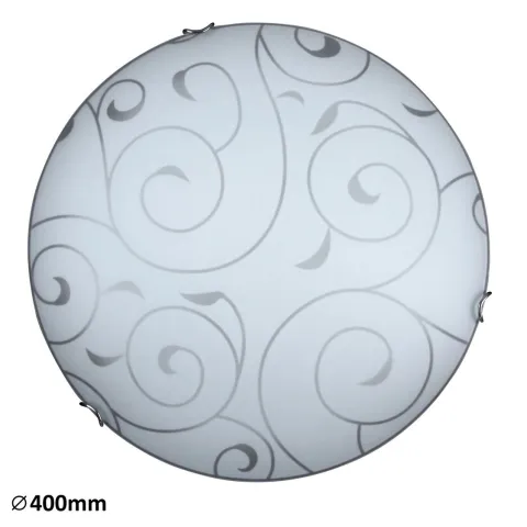Plafoniera 3853 Harmony Lux Rabalux, Clasic, E27, Crom