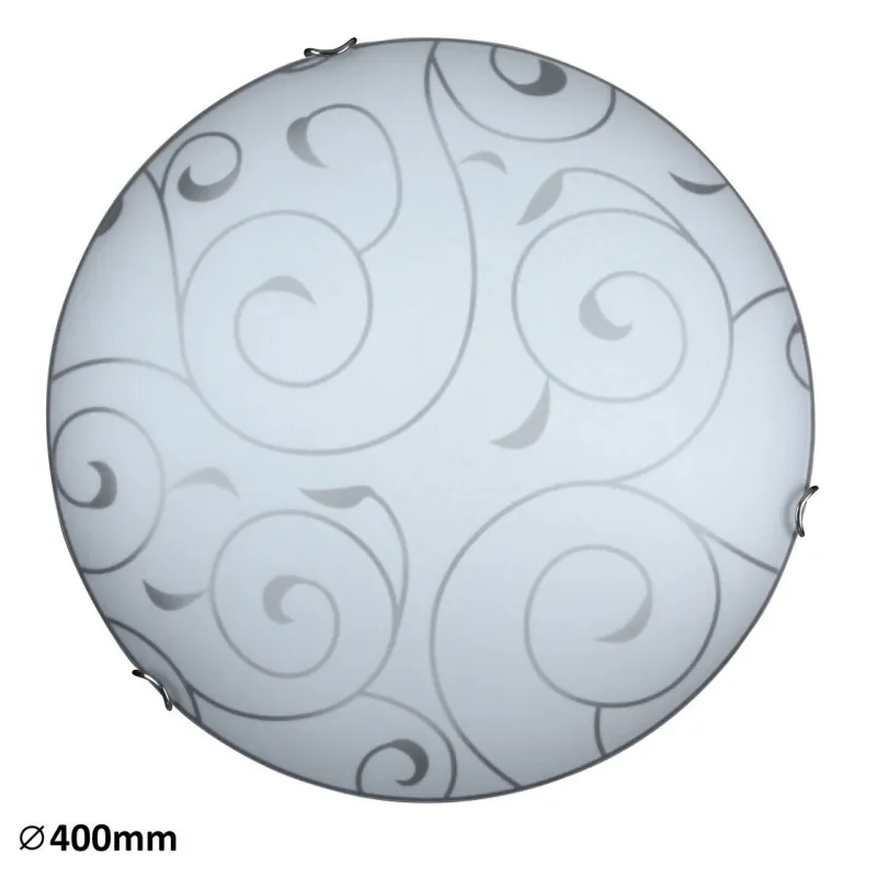 Plafoniera 3853 Harmony Lux Rabalux, Clasic, E27, Crom