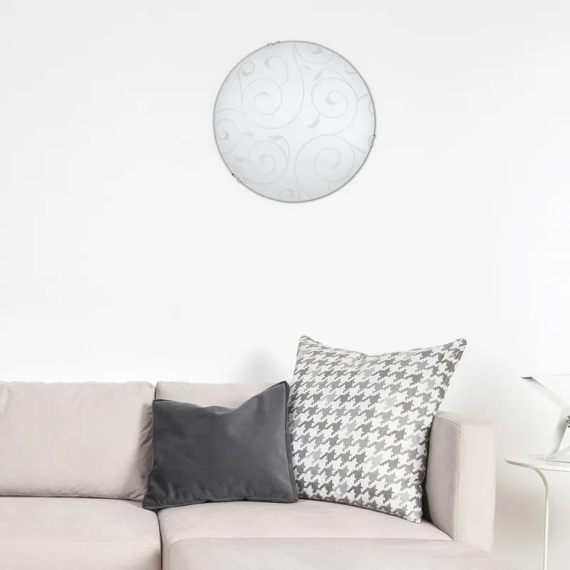 Plafoniera 3853 Harmony Lux Rabalux, Clasic, E27, Crom