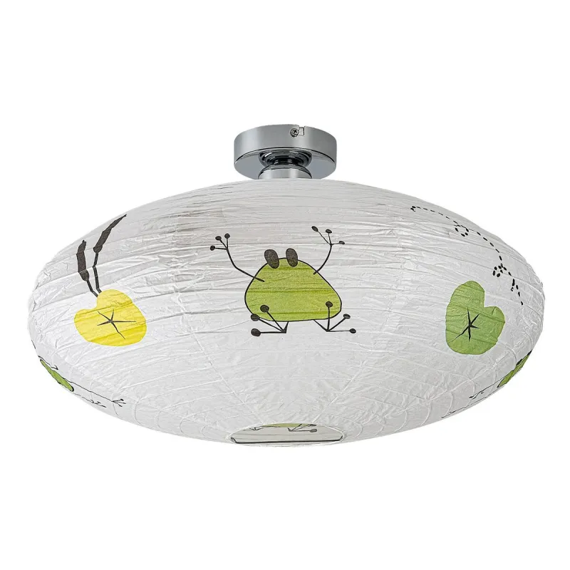Plafoniera Camera Copil 71068 Froggo Rabalux, Copii, Alb