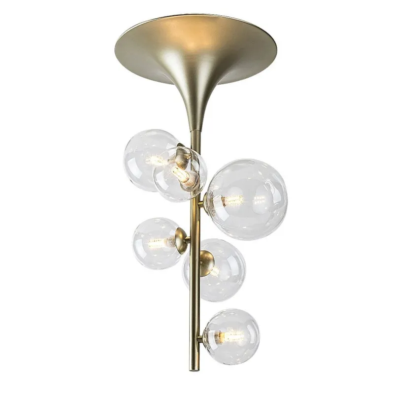 Lustra Plafon 71298 Aslov Rabalux, Modern, G9, Auriu