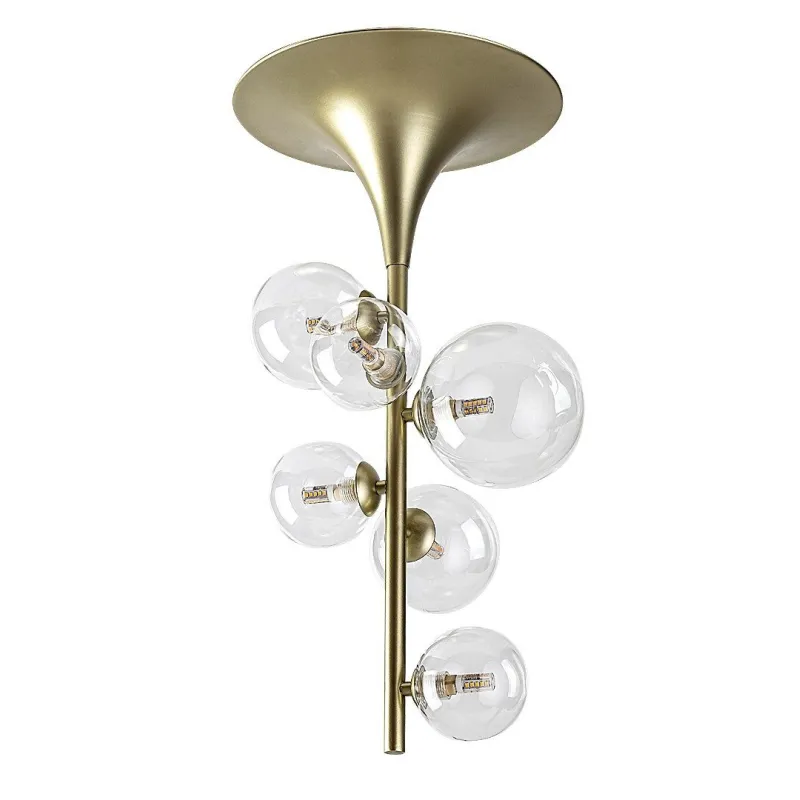 Lustra Plafon 71298 Aslov Rabalux, Modern, G9, Auriu