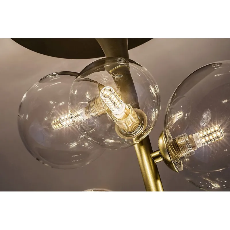 Lustra Plafon 71298 Aslov Rabalux, Modern, G9, Auriu