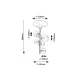 Lustra Plafon 71298 Aslov Rabalux, Modern, G9, Auriu