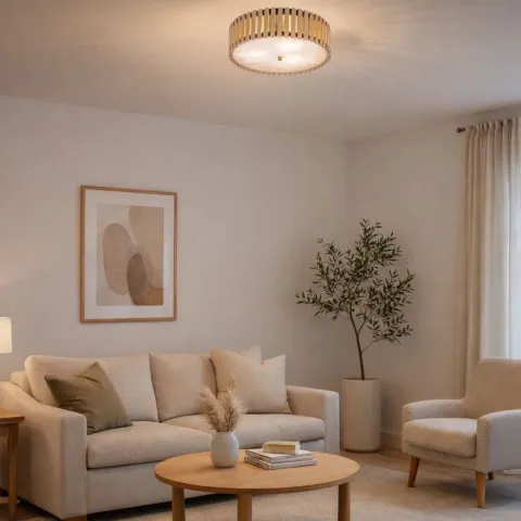 Plafoniera 71420 Noxelle Rabalux, Scandinav, E27, Negru-Mat-Stejar