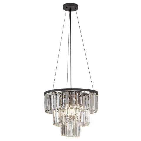 Candelabru 72265 Eloisa Rabalux, Clasic, E27, Negru
