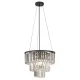 Candelabru 72265 Eloisa Rabalux, Clasic, E27, Negru