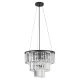 Candelabru 72265 Eloisa Rabalux, Clasic, E27, Negru
