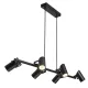 Lustra 73045 Maximilian Rabalux, Industrial, Gu10, Negru-Mat